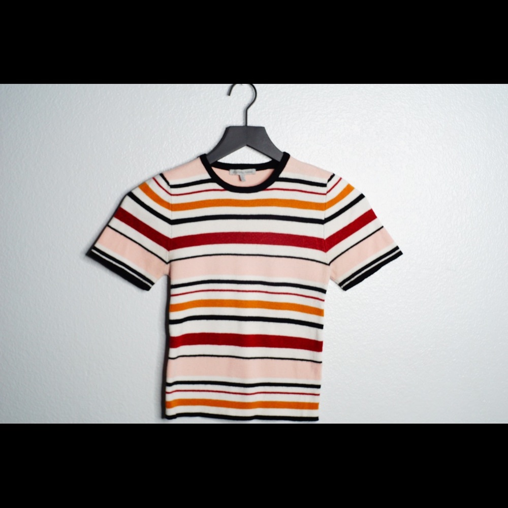 Sweater stripped top